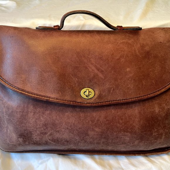 Vintage Leather 'Lexington' Legacy Briefcase - Picture 1 of 13